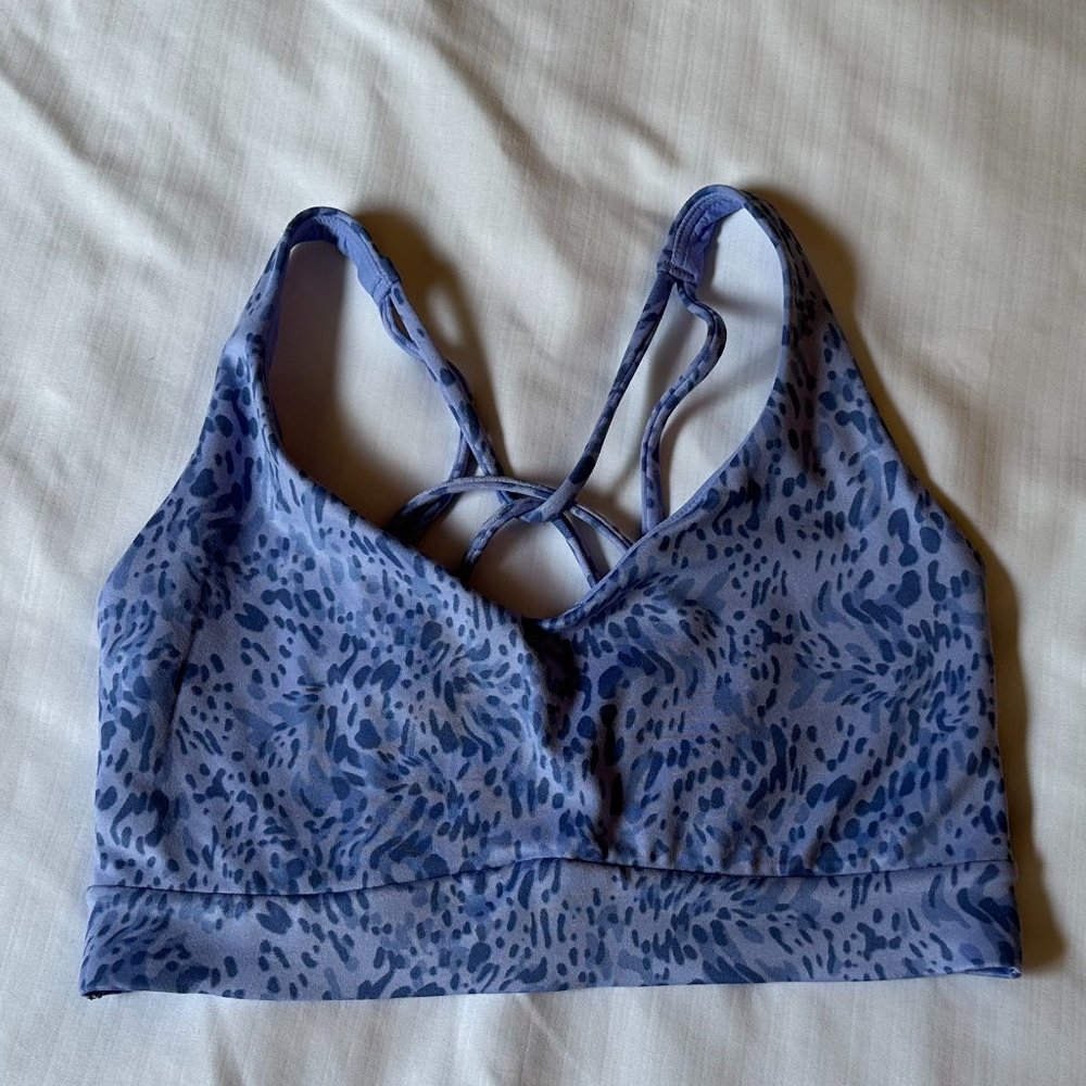 Athleta Solace Printed Bra Solace Bra D-DD+ XS